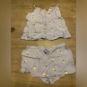 Never worn summer pajama set; both with elastic! Never worn.